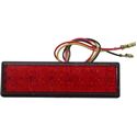 Picture of Complete Rear Stop Light Taillight LED Red Lens Adhesive 30mm x 95mm