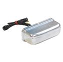 Picture of Number Plate Light 90mm x 30mm Chrome Plastic Body E-Marked