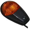 Picture of Complete Indicator Fairing Carbon Copy with Amber Lens (Pair)
