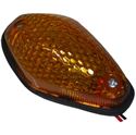 Picture of Complete Indicator Fairing Black with Amber Lens (Pair)