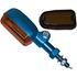 Picture of Complete Indicator Medium Aluminium Blue Long with Amber/Smoked Lens