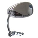 Picture of Mirror Chrome Rectangle Left or Right Bar End Type (E-Marked