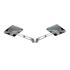 Picture of Mirrors 10mm Chrome Diamond Left & Right (Pair)