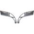 Picture of Mirrors 10mm Die Cast Chrome Diamond Left & Right (Pair)