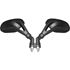 Picture of Mirrors 8mm Black Rectangle Left & Right Sports Scooter (Pair)