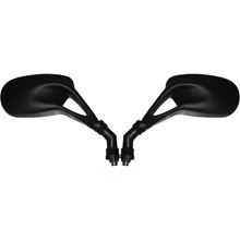 Picture of Mirrors 10mm Black Rectangle Left & Right Sports Scooter (Pair)