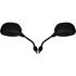 Picture of Mirrors 8mm Black Round Left & Right Piaggio Typhoon (Pair)