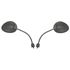 Picture of Mirrors 8mm Black Round Left & Right Piaggio Zip (Pair)