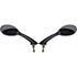 Picture of Mirrors 8mm Grey Rounded Left & Right Vespa ET2 & ET4 (Pair)