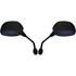 Picture of Mirrors 8mm Black Rounded Left & Right to fit European Model (Pair)