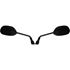 Picture of Mirrors 10mm Black Rectangle Left and Right Honda ANF125 (Pair)