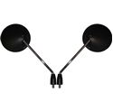 Picture of Mirrors 8mm Black Round Left & Right Honda Cub's Early (Pair)