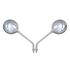 Picture of Mirrors 10mm Chrome Round Left and Right Kawasaki Z's Style (Pair)