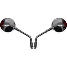 Picture of Mirrors 10mm Chrome Round Left & Right Kawasaki Zephyr (Pair)