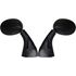 Picture of Mirrors Fairing Black Round Left & Right Suz GSX 48mm Centre (Pair)