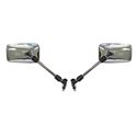 Picture of Mirrors 10mm Chrome Rectangle L & R Suzuki GSF1200 01-05 (Pair)