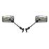 Picture of Mirrors 10mm Chrome Rectangle L & R Suzuki GSF1200 01-05 (Pair)