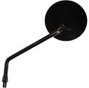 Picture of Mirror 10mm Black Round Left Hand Chr Stem Yamaha RD125LC