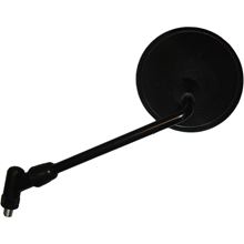 Picture of Mirror 10mm Black Round Left Hand Black Stem Yamaha RD350LC