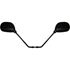 Picture of Mirrors 10mm Black Rectangle L & R Yamaha Long Stem E-Marked (Pair)