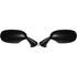 Picture of Mirrors Fairing Black Left & Right R1, R6 28mm Ctrs, 60mm (Pair)