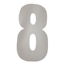 Picture of Competition Numbers White 7" '8' Matt (Per 10)