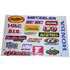 Picture of Stickers Assorted Small DID, UFO, Metzeler, Tsubaki, Kal-Gard (Per 5)