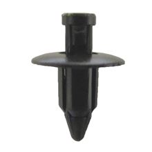 Picture of Fairing Clip Push Rivet Type 6mm hole with Head 15mm, Black (Per 10)