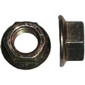 Picture of Nuts Flange 4mm Thread Uses 7mm Spanner (Pitch 0.70mm) (Per 20)