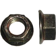 Picture of Nuts Flange 4mm Thread Uses 7mm Spanner (Pitch 0.70mm) (Per 20)