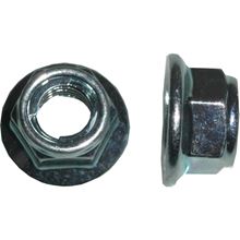 Picture of Nuts Flange Metal Locking 12mm Thread, 17mm Spanner (pitch 1.75mm) (Per 20)