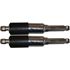 Picture of Shocks 325mm Covered Pin+Pin Chrome + Black Early Japanese (Pair)