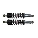 Picture of Shocks 335mm Pin+Pin (Type 1) black spring & chrome body (Pair)