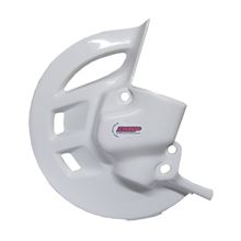 Picture of Front Disc Cover White Honda CR125, CR250 95-07, CRF450R 02-08