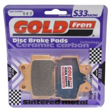 Picture of Goldfren 067-S33, VD240, FA104, FDB386/R, SBS570 Disc Pads (Pair)