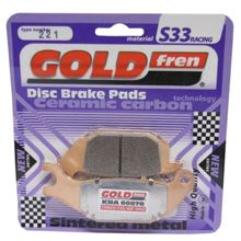 Picture of Goldfren 233-S33, FA343, SBS784, FDB2143, DP129 Honda CBR125R Disc Pads (Pair)