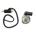 Picture of Ignition HT Coil 12v CDI Single Lead 2 Terminals (100mm) Thin