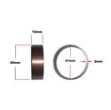 Picture of Fork Bushings O.D 45mm, I.D 41mm Width 12mm, Thickness 2mm (Pair)