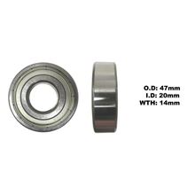 Picture of Bearing Koyo/JTEKT 6204 ZZ Metal Shield C3 (ID 20mm x OD 47mm x W 14mm