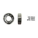 Picture of Bearing Koyo/JTEKT 6206 Open C4 (ID 30mm x OD 62mm x W 16mm)