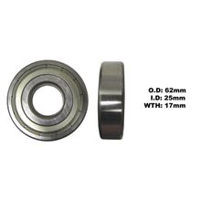 Picture of Bearing Koyo/JTEKT 6305 ZZ Metal Shield C3 (ID 25mm x OD 62mm x W 17mm