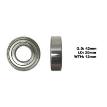 Picture of Bearing 6004ZZ (ID 20mm x OD 42mm x W 12mm)