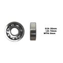 Picture of Bearing SNR 6000 (ID 10mm x OD 26mm x W 8mm)