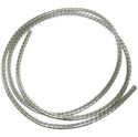 Picture of Cable Cover Chrome 5mm x 7mm 1.5 Metres Silver Cover