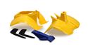 Picture of Plastics Set For Suzuki LT50 Yellow Front, Rear Fender bodywork Panels & Mud flaps