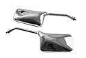 Picture of Mirrors 10mm Chrome Effect  Rectangle Left & Right Honda Style (Pair)