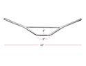 Picture of Handlebars 7/8' Trail Chrome 4' Rise for Yamaha XT500 (930mm Long)