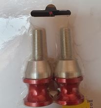 Picture of Paddock Stand Bobbins Stepped 10mm x 1.25mm, overall 50mm (Pair)