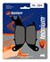 Picture of Tecnium Brake Pad MA284 FA343 ORG