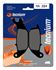 Picture of Tecnium Brake Pad MA284 FA343 ORG